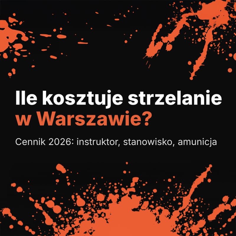 Ile kosztuje strzelanie w Warszawie – cennik 2026 Boogie Szkolenia